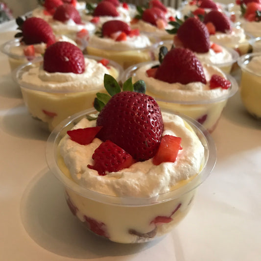 Strawberry Short Cake Trifle DOZEN